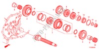 HULPAS voor Honda JAZZ 1.4ESH 5 deuren 5-versnellings handgeschakelde versnellingsbak 2012