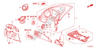 INSTRUMENTEN AFWERKING(BESTUURDERZIJKANT)(LH) voor Honda JAZZ 1.4LS    TEMP TIRE 5 deuren CVT versnellingsbak 2012