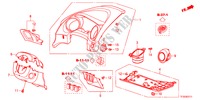 INSTRUMENTEN AFWERKING(BESTUURDERZIJKANT)(RH) voor Honda JAZZ 1.4EXL 5 deuren CVT versnellingsbak 2012