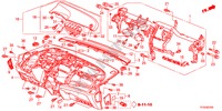 INSTRUMENTEN PANEEL(LH) voor Honda JAZZ 1.4S     TEMP TIRE 5 deuren CVT versnellingsbak 2012