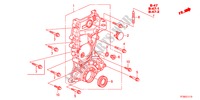 KETTINGKAST voor Honda JAZZ 1.4SE 5 deuren 5-versnellings handgeschakelde versnellingsbak 2012