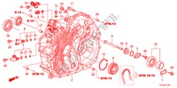 KOPPEL CONVERTER HUIS(CVT) voor Honda JAZZ 1.4S     TEMP TIRE 5 deuren CVT versnellingsbak 2012