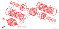 KOPPELING(3DE 5DE)(5AT) voor Honda JAZZ 1.5EXS 5 deuren 5-traps automatische versnellingsbak 2012