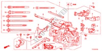 MOTOR BEDRADINGSBUNDEL voor Honda JAZZ 1.5EX 5 deuren 5-versnellings handgeschakelde versnellingsbak 2012