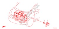 MOTOR DRAAD BUNDEL STANG voor Honda JAZZ 1.4LS    TEMP TIRE 5 deuren CVT versnellingsbak 2012