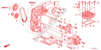 OLIEPOMP(CVT) voor Honda JAZZ 1.4LS    TEMP TIRE 5 deuren CVT versnellingsbak 2012