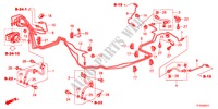 REMPIJP/SLANG(RH)(TROMMEL)(ABS) voor Honda JAZZ 1.3LX 5 deuren CVT versnellingsbak 2012