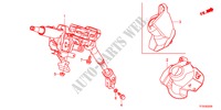 STUURKOLOM voor Honda JAZZ 1.5EX 5 deuren 5-versnellings handgeschakelde versnellingsbak 2012