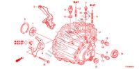 TRANSMISSIE HUIS voor Honda JAZZ 1.2S 5 deuren 5-versnellings handgeschakelde versnellingsbak 2012