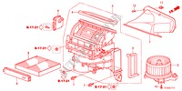 VERWARMING AANJAGER(RH) voor Honda JAZZ 1.3LX 5 deuren CVT versnellingsbak 2012