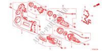 VERWARMING REGELAAR(LH) voor Honda JAZZ 1.4S     TEMP TIRE 5 deuren CVT versnellingsbak 2012