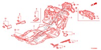 VLOERMAT voor Honda JAZZ 1.4LS    TEMP TIRE 5 deuren CVT versnellingsbak 2012