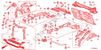 VOOR SCHOT/DASHBOARD voor Honda JAZZ 1.4SE 5 deuren 5-versnellings handgeschakelde versnellingsbak 2012