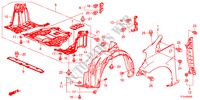 VOOR STROOMLIJNKAP voor Honda JAZZ 1.4LS    TEMP TIRE 5 deuren CVT versnellingsbak 2012