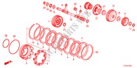 VOORWAARTS KOPPELING(CVT) voor Honda JAZZ 1.4ESH 5 deuren CVT versnellingsbak 2012