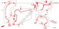 AIRCONDITIONER(SLANGEN/PIJPEN)(LH) voor Honda JAZZ HYBRID IMA-S    TEMP TIRE 5 deuren CVT versnellingsbak 2012