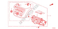 AUDIO UNIT(LH) voor Honda JAZZ HYBRID IMA-H    TEMP TIRE 5 deuren CVT versnellingsbak 2012