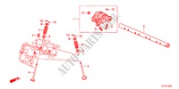 KLEP/ZWAAI ARM voor Honda JAZZ HYBRID IMA-H    TEMP TIRE 5 deuren CVT versnellingsbak 2012