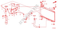 RADIATOR SLANG/RESERVETANK voor Honda JAZZ HYBRID IMA-H 5 deuren CVT versnellingsbak 2012