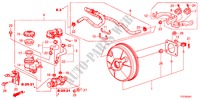 REM HOOFDCILINDER/HOOFDSPANNING(LH) voor Honda JAZZ HYBRID IMA-S 5 deuren CVT versnellingsbak 2012