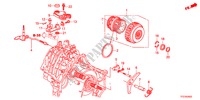 START KOPPELING voor Honda JAZZ HYBRID IMA-H 5 deuren CVT versnellingsbak 2012