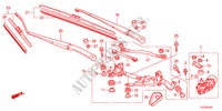 VOOR RUITESPROEIER(LH) voor Honda JAZZ HYBRID IMA-H 5 deuren CVT versnellingsbak 2012