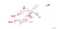 WATERSLANG voor Honda JAZZ HYBRID IMA-H    TEMP TIRE 5 deuren CVT versnellingsbak 2012