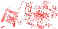 A. ZITTING KOMPONENTEN(L.) voor Honda ODYSSEY EXL 5 deuren 5-traps automatische versnellingsbak 2011