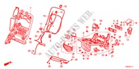 A. ZITTING KOMPONENTEN(R.) voor Honda ODYSSEY EXL 5 deuren 5-traps automatische versnellingsbak 2011