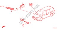 AIRCONDITIONER(SENSOR) voor Honda ODYSSEY EXL 5 deuren 5-traps automatische versnellingsbak 2011