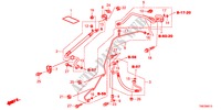 AIRCONDITIONER(SLANGEN/PIJPEN) voor Honda ODYSSEY TOURING 5 deuren 6-traps automatische versnellingsbak 2011