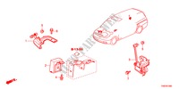 AUTOMATISCHE NIVELLERING REGELAAR voor Honda ODYSSEY TOURING 5 deuren 6-traps automatische versnellingsbak 2011