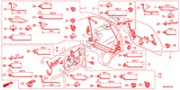 BEDRADINGSBUNDEL(6) voor Honda ODYSSEY TOURING 5 deuren 6-traps automatische versnellingsbak 2011