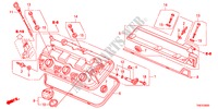 CILINDERKOP AFDEKKING voor Honda ODYSSEY EXL 5 deuren 5-traps automatische versnellingsbak 2011