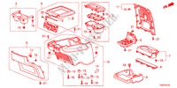 CONSOLE voor Honda ODYSSEY EXL 5 deuren 5-traps automatische versnellingsbak 2011