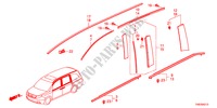 GIETWERK voor Honda ODYSSEY TOURING 5 deuren 6-traps automatische versnellingsbak 2011
