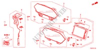 INFORMATIEDISPLAY/NAVIGATIEDISPLAY voor Honda ODYSSEY EXL 5 deuren 5-traps automatische versnellingsbak 2011