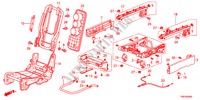 MIDDEN ZITTING COMPONENTEN(MIDDEN) voor Honda ODYSSEY TOURING 5 deuren 6-traps automatische versnellingsbak 2011