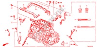 MOTOR BEDRADINGSBUNDEL(6AT) voor Honda ODYSSEY TOURING 5 deuren 6-traps automatische versnellingsbak 2011