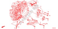 OVERSCHAKELVORK(6AT) voor Honda ODYSSEY TOURING 5 deuren 6-traps automatische versnellingsbak 2011