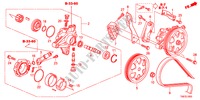 P.S. POMP voor Honda ODYSSEY EXL 5 deuren 5-traps automatische versnellingsbak 2011