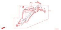 RESONATOR KAMER voor Honda ODYSSEY TOURING 5 deuren 6-traps automatische versnellingsbak 2011