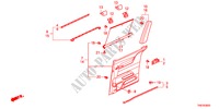 SCHUIFDEUR BEKLEDING(1) voor Honda ODYSSEY TOURING 5 deuren 6-traps automatische versnellingsbak 2011
