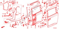 SCHUIFDEUR PANELEN voor Honda ODYSSEY TOURING 5 deuren 6-traps automatische versnellingsbak 2011