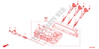 STEKKER GAT SPOEL/PLUG voor Honda ODYSSEY LX 5 deuren 5-traps automatische versnellingsbak 2011