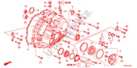 TRANSMISSIE HUIS(6AT) voor Honda ODYSSEY TOURING 5 deuren 6-traps automatische versnellingsbak 2011