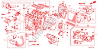 VERWARMINGSEENHEID voor Honda ODYSSEY LX 5 deuren 5-traps automatische versnellingsbak 2011