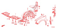 VOOR KAPPEN voor Honda ODYSSEY TOURING 5 deuren 6-traps automatische versnellingsbak 2011