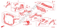 VOOR SCHOT/DASHBOARD voor Honda ODYSSEY EXL 5 deuren 5-traps automatische versnellingsbak 2011