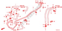 WATERSLANG/WATER PIJP voor Honda ODYSSEY TOURING 5 deuren 6-traps automatische versnellingsbak 2011